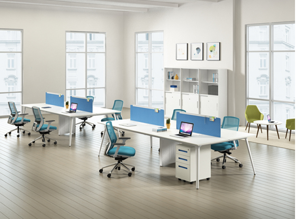 办公桌椅生产厂家 办公桌椅定制 办公家具展厅 办公家具厂