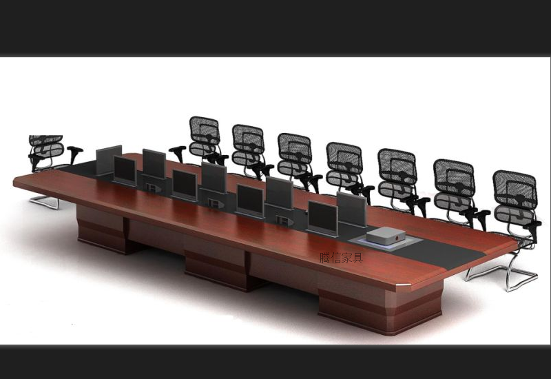 多媒体会议桌定制 无纸化会议桌 升降会议桌厂家直销
